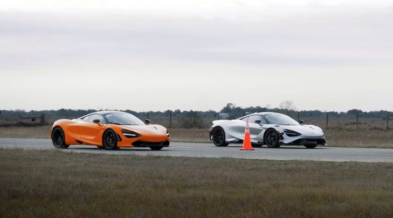McLaren 765LT vs 720S-drag-race