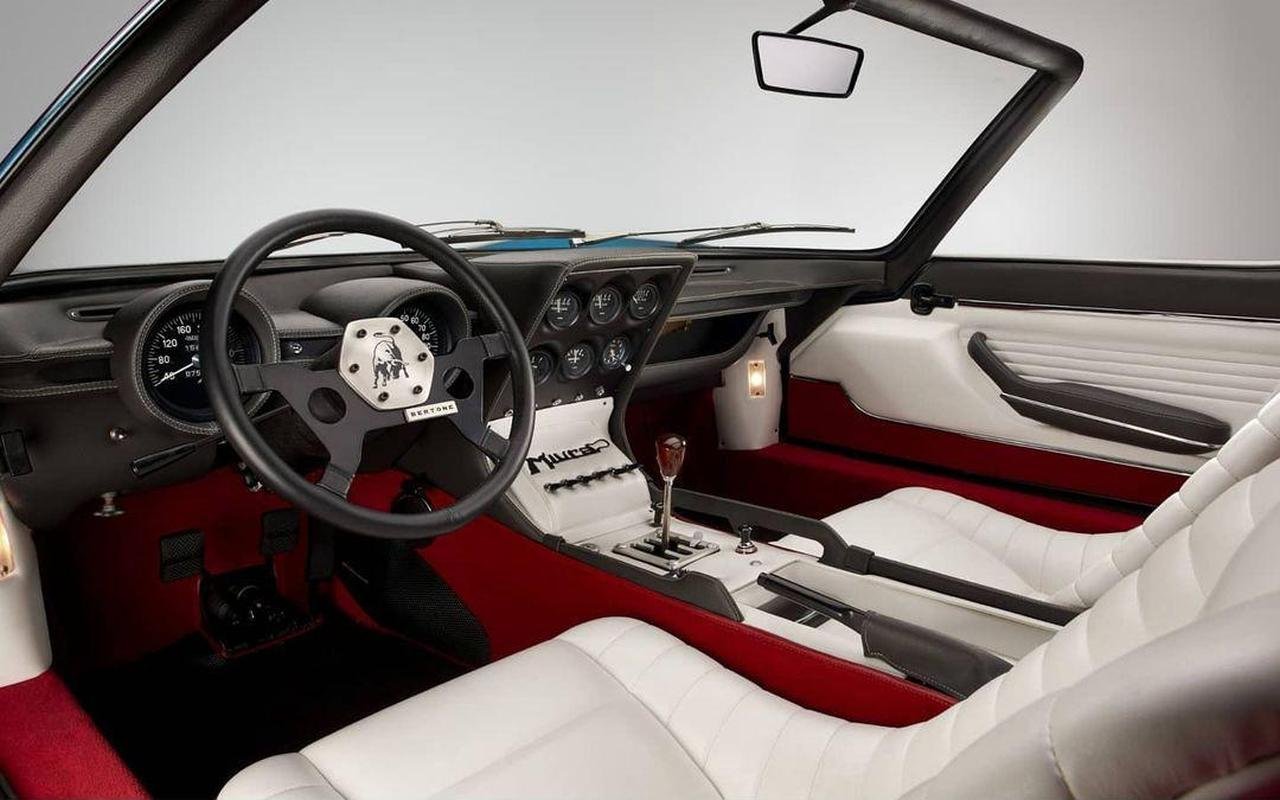 Lamborghini Miura Roadster-interior
