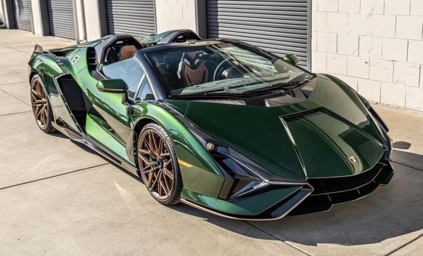 Verde Ermes Lamborghini Sian Roadster Delivered In The Us - The 