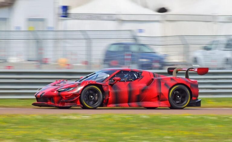Ferrari 296 GT3 race car spotted at Fiorano; to replace 488 GT3 EVO ...