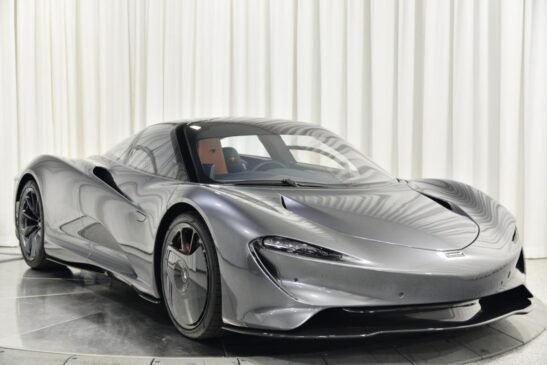 This Galvanic Grey McLaren Speedtail can be yours for $3.2 Million ...