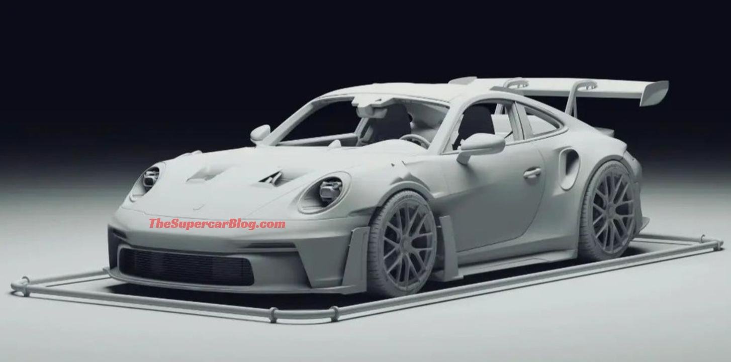 Exclusive! Porsche 911 GT3 RS exterior leaks via 3D model The