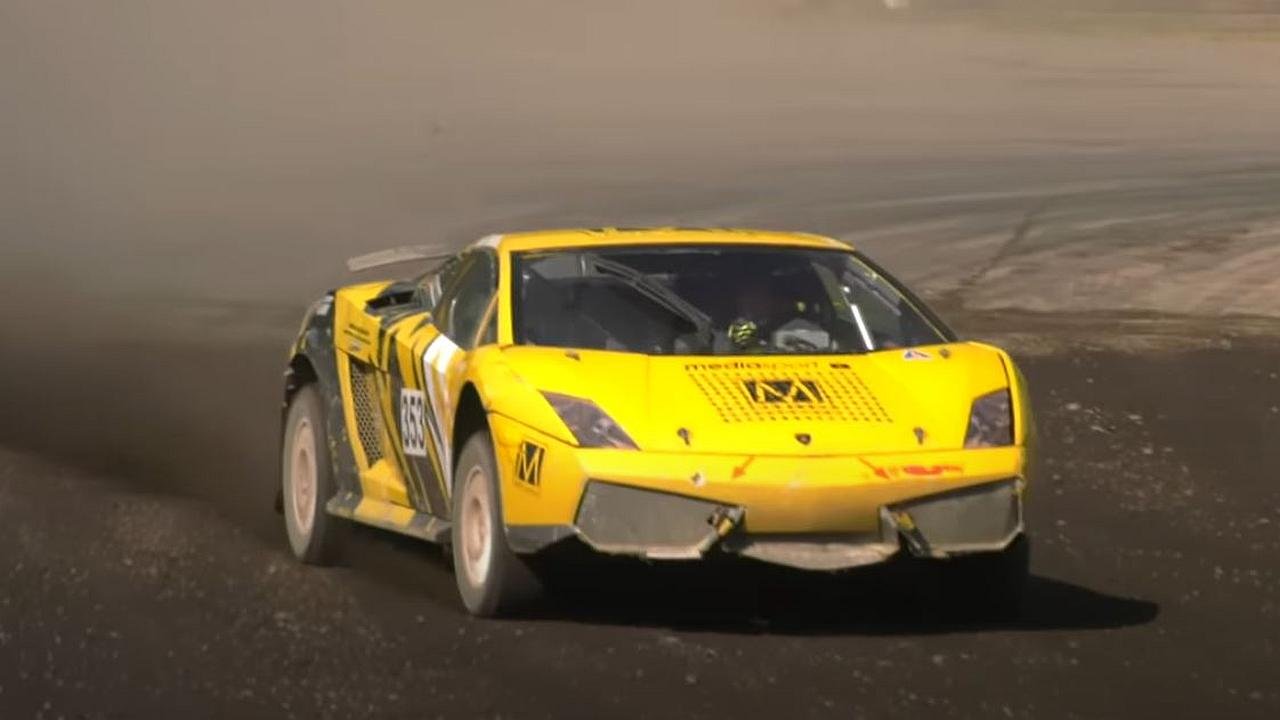 Lamborghini Gallardo Sterrato-rallycross car