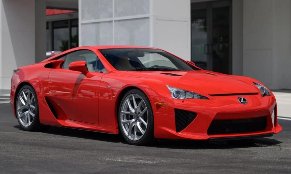 Ultra-low-mile Lexus LFA could go for $1.2 Million at auction - The ...