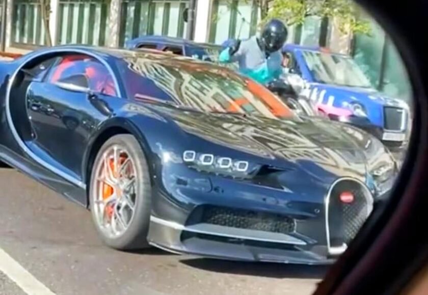 London Bugatti Chiron Damaged In Attempted Daylight Robbery The