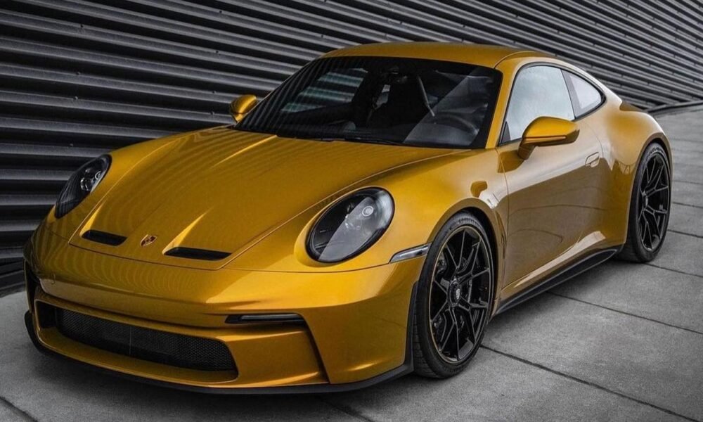 Porsche worth £80k spray painted with 'show off' as supercar