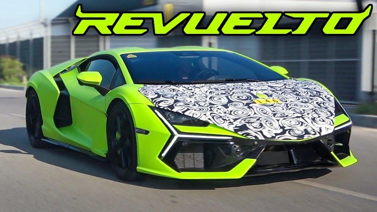 Lamborghini Revuelto-pre-production-spotted
