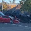 Ferrari 360 Challenge Stradale crash