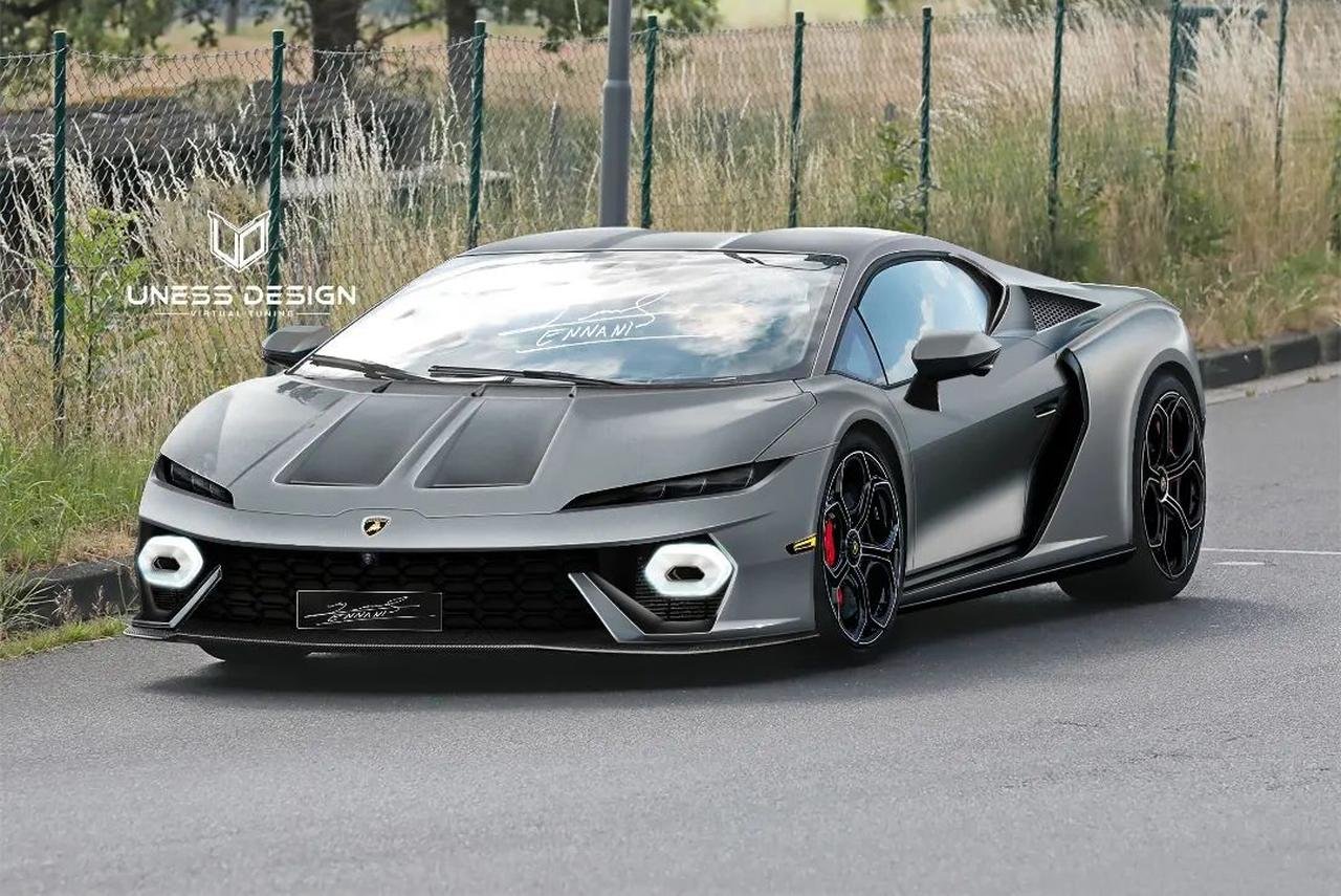 Lamborghini Huracan successor-rendering-1