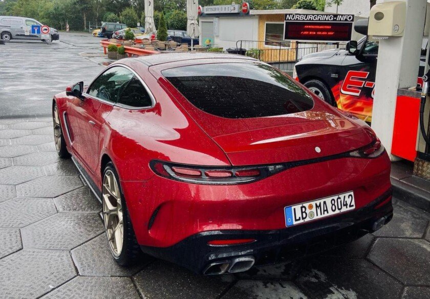 2024 MercedesAMG GT spotted in the wild for the first time The