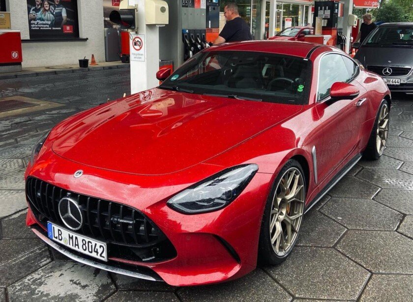 2024 MercedesAMG GT spotted in the wild for the first time The