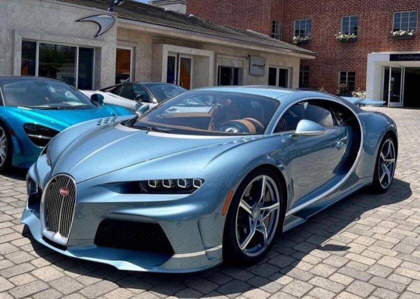 Bugatti Chiron Super Sport inspired by an iconic classic lands in San