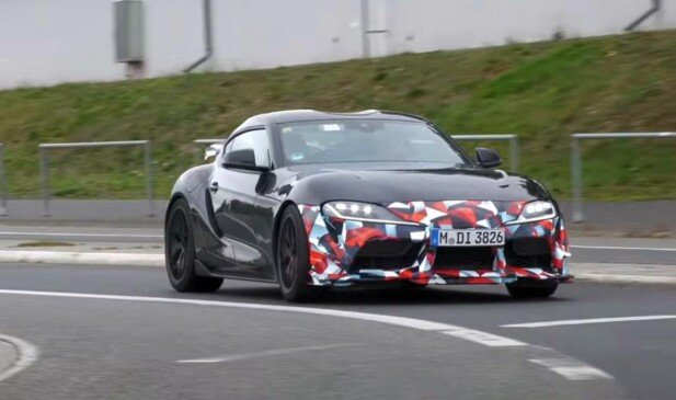 Watch The 2025 Toyota Supra GRMN Test Around The Nurburgring - The ...