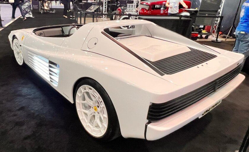 SEMA 2023: Ferrari Testarossa EV Is An Oddly Wonderful Restomod - The ...