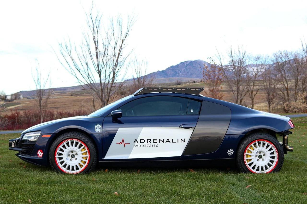 Audi R8 rally car for sale-Bring a trailer-2