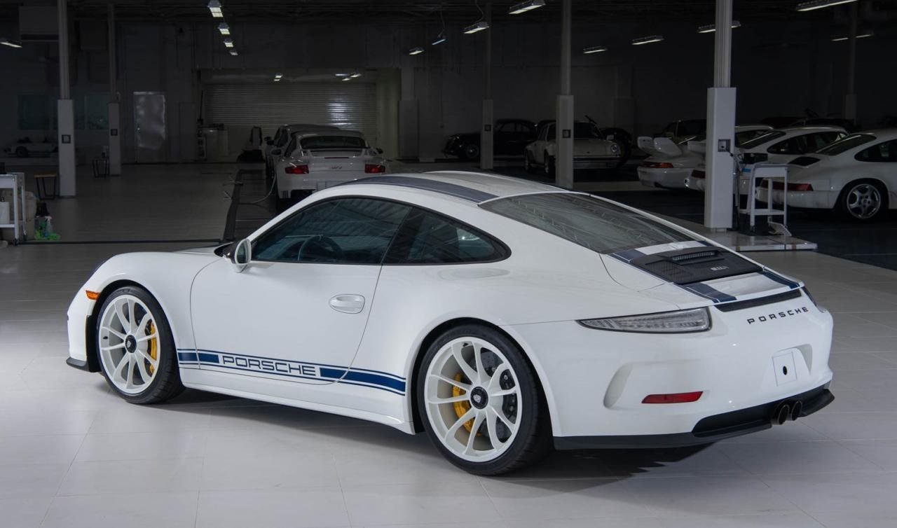 Porsche 911 R-The White Collection auction-2