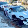 Porsche 918 Spyder-crash-NYC-1