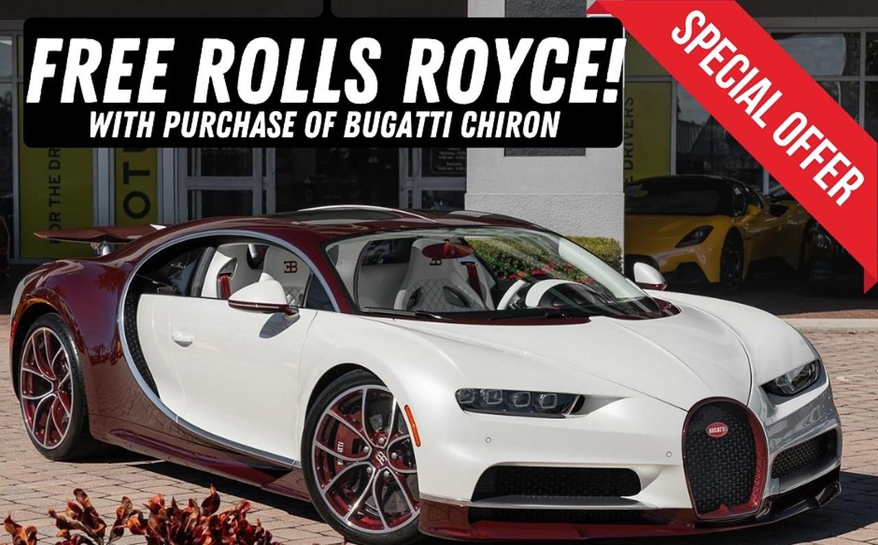 Buy Bugatti Chiron-Rolls Royce free-Naples Motorsports-1