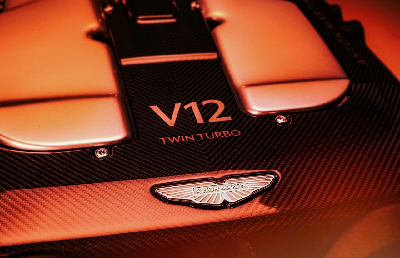 Aston Martin DBS successor-twin-turbo V12 teaser