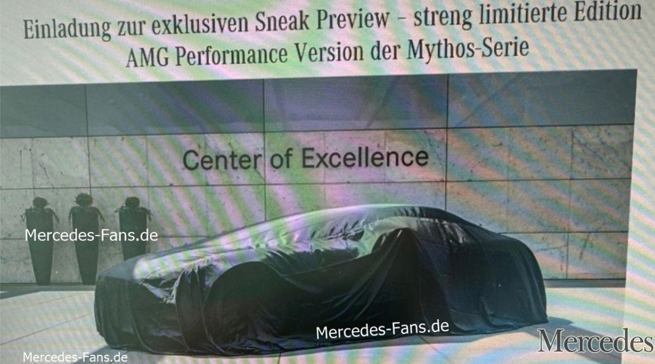 Mythos Mercedes-AMG SL Speedster-invitation-teaser