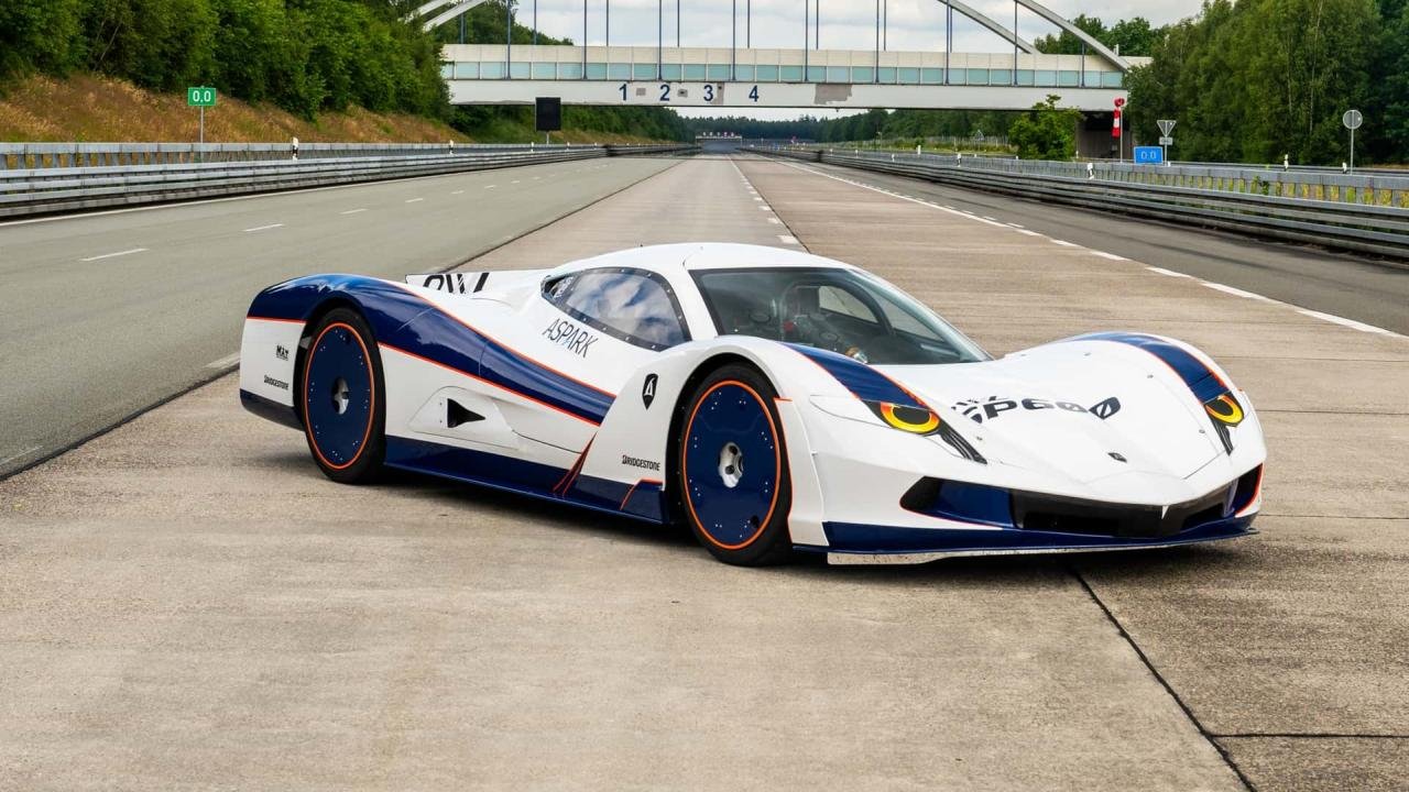 Aspark SP600 electric hypercar top speed record