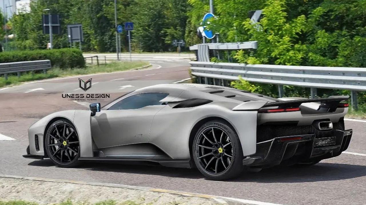 LaFerrari successor rendering-1