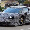 Ferrari 296 GTB facelift test mule spied-1