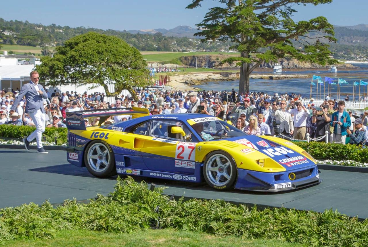 Ferrari F40 GTE-Pebble Beach Concours