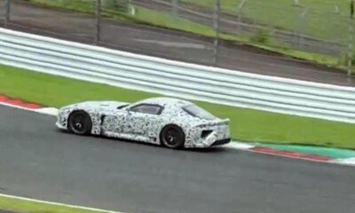 Lexus LFR spy images-Japan1