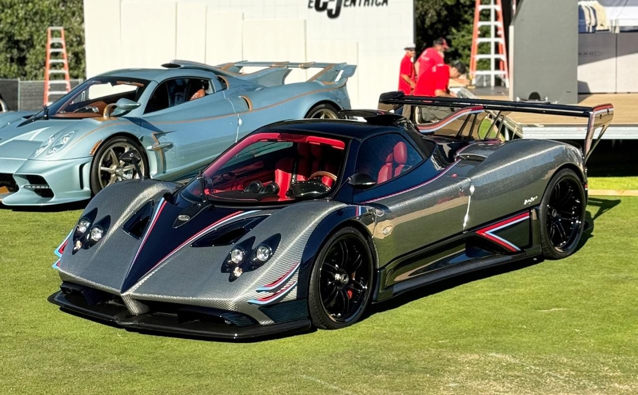 Pagani Zonda Arrivederci unveiled at Pebble Beach: The last Zonda - The ...