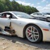 Wrecked Lexus LFA-Copart-2