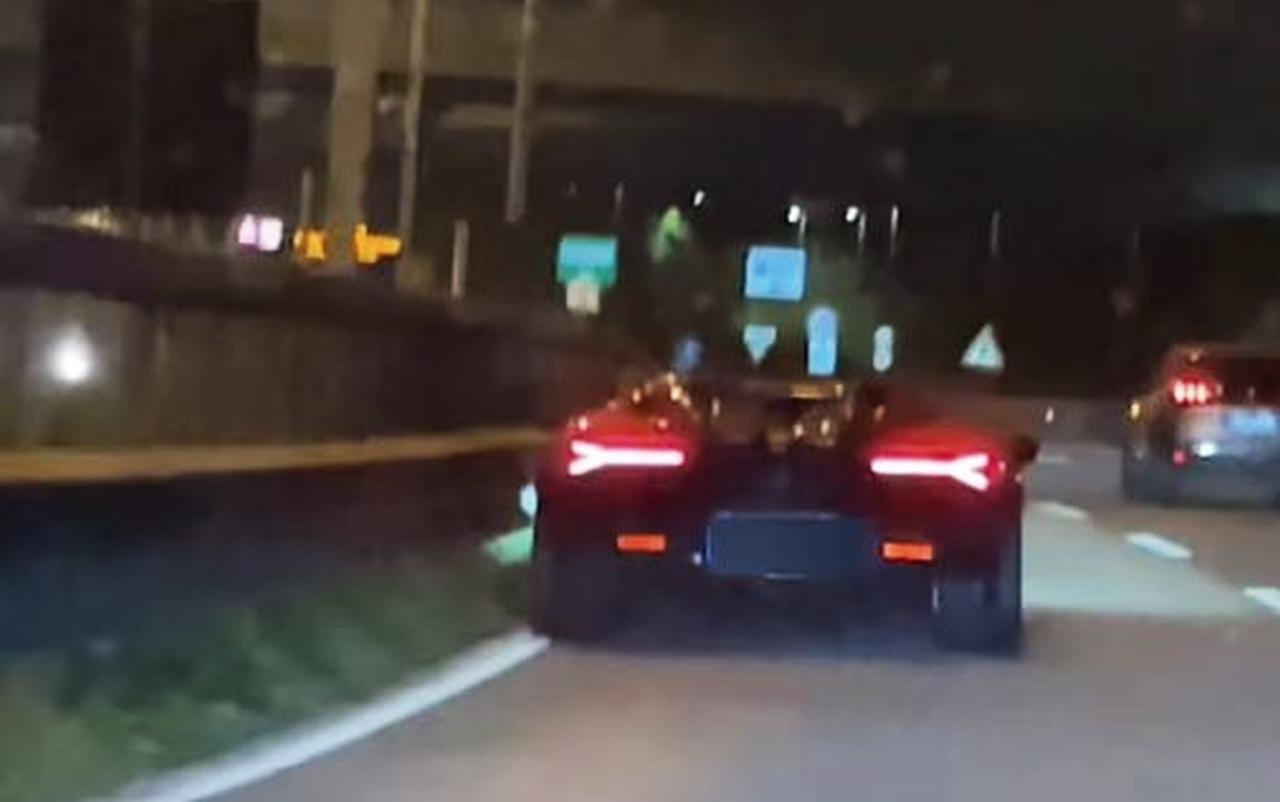 Lamborghini Revuelto crash-Italy