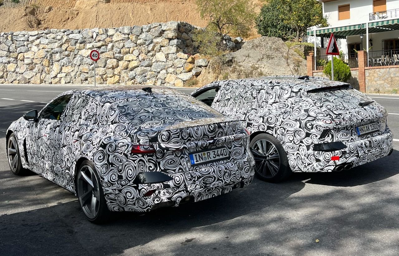 2026 Audi RS5 Sedan-Avant-spy-images-1