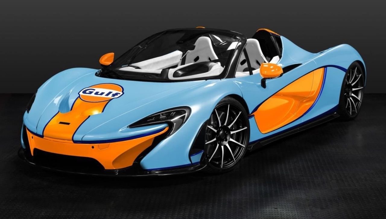 McLaren P1 Spider by Lanzante-Gulf Livery-12