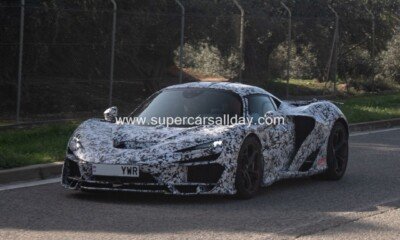 McLaren W1 spy images