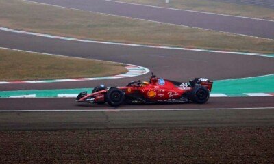 Lewis Hamilton Ferrari F1 First laps-1