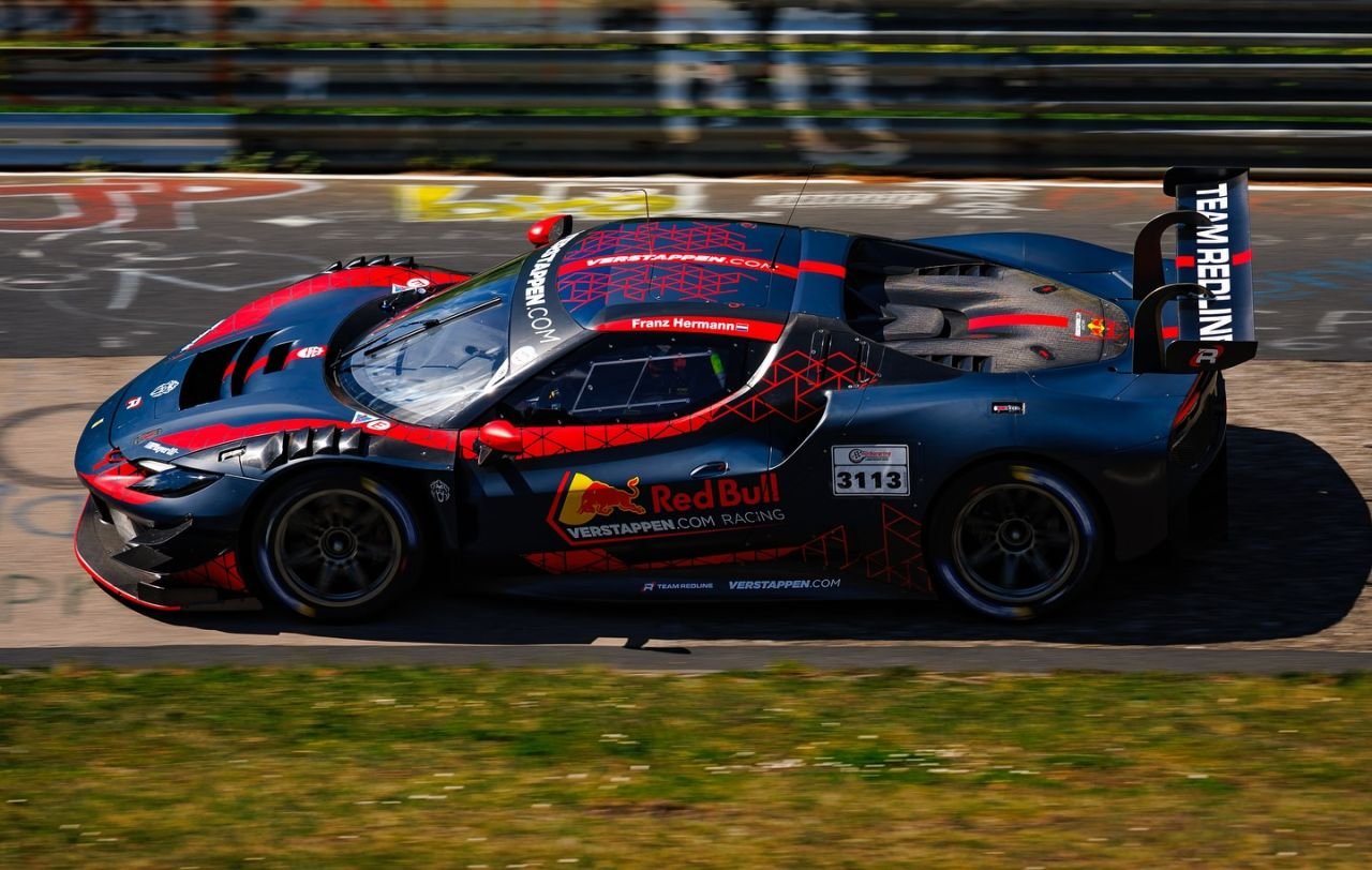 Max Verstappen Ferrari 296 GT3 Nurburgring-2