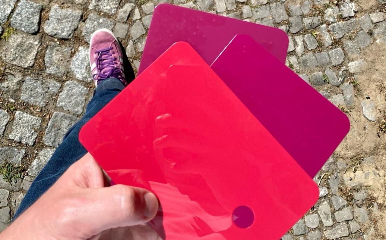 Fraise Rubystar colors