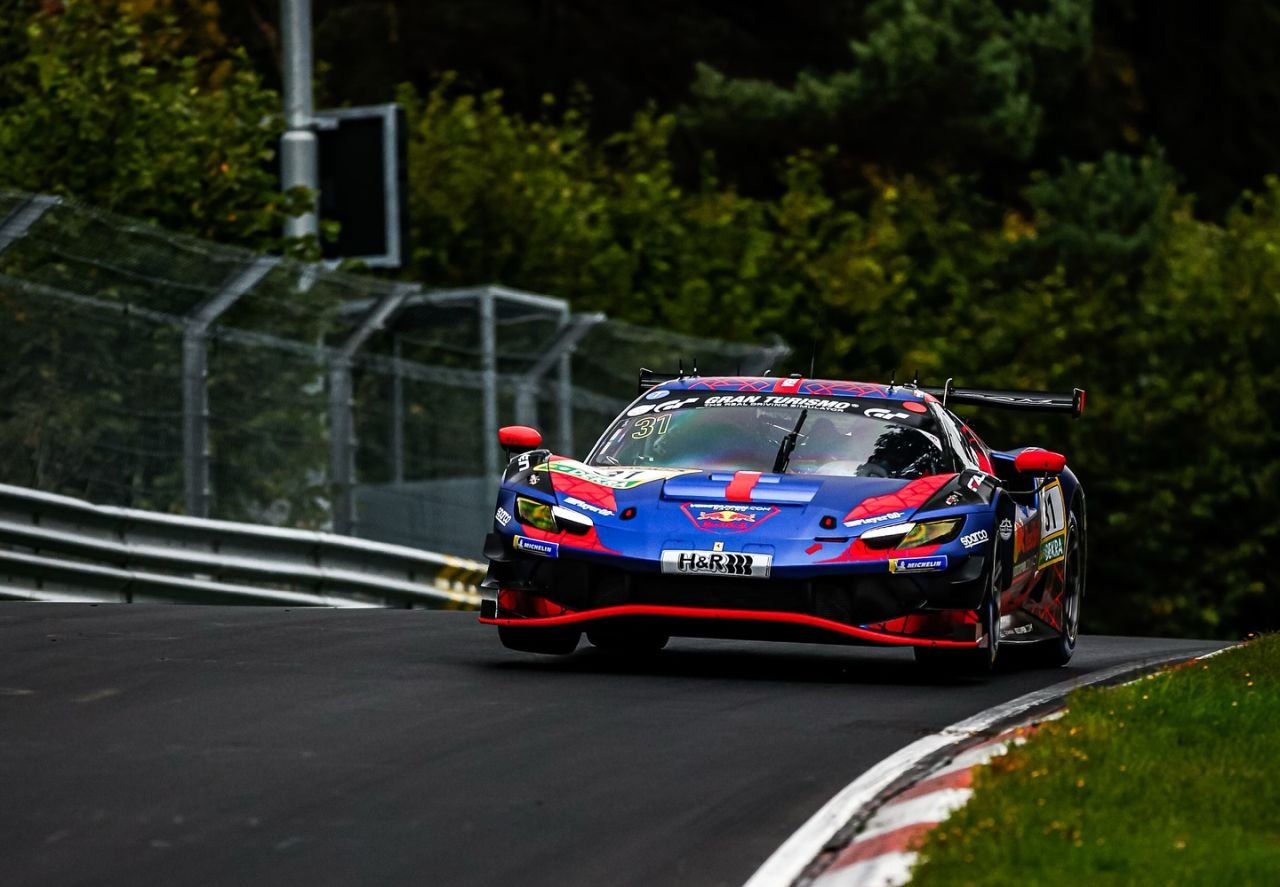 Max Verstappen Ferrari 296 GT3 Nurburgring