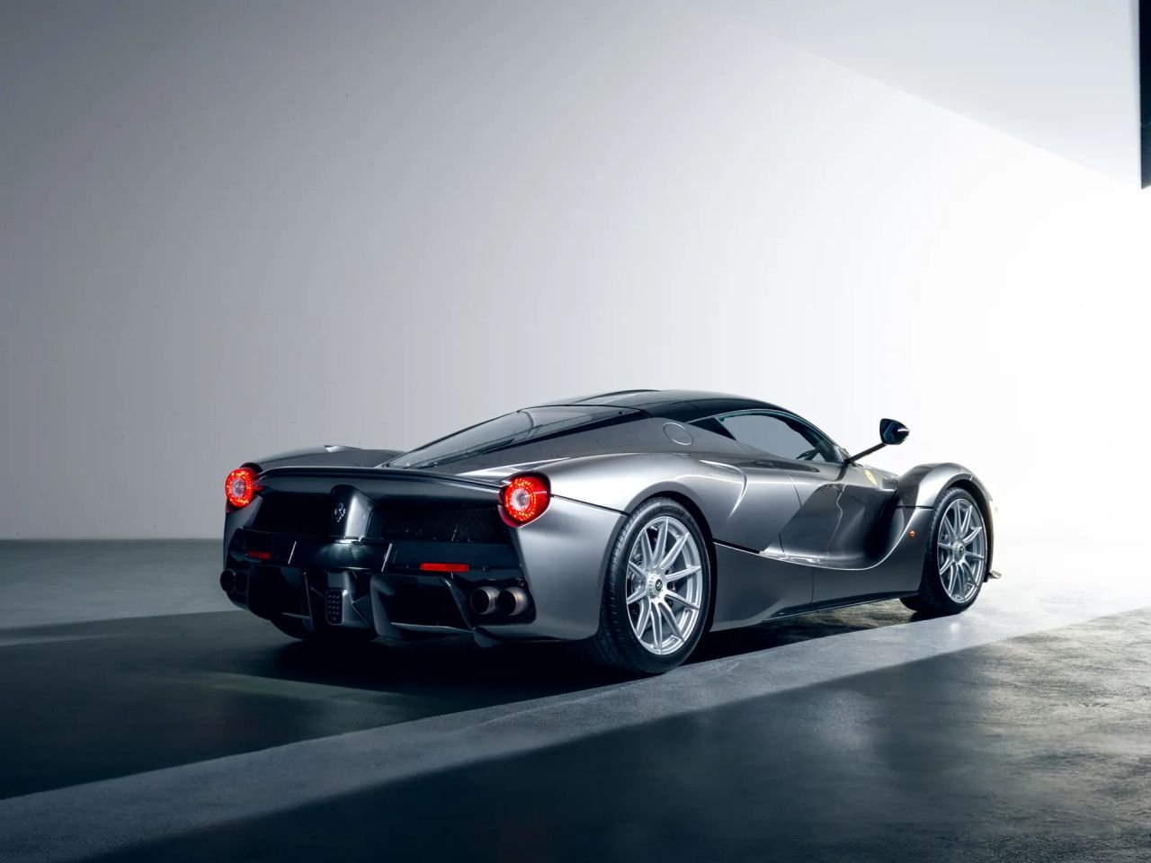 Ferrari LaFerrari Grey Swiss Auction-2