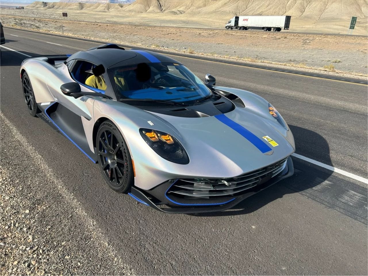 Aston Martin Valhalla prototype busted for speeding in the USA-1