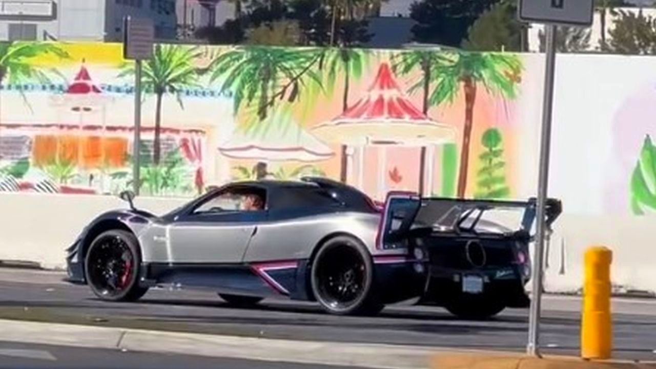 Pagani Zonda Arrivederci-spotted in Las Vegas-1