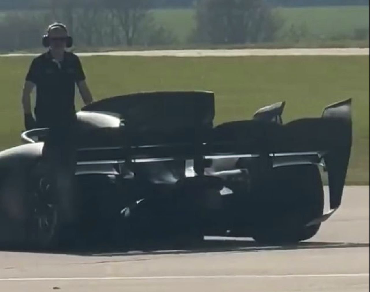 Single-seater Aston Martin hypercar spied-5